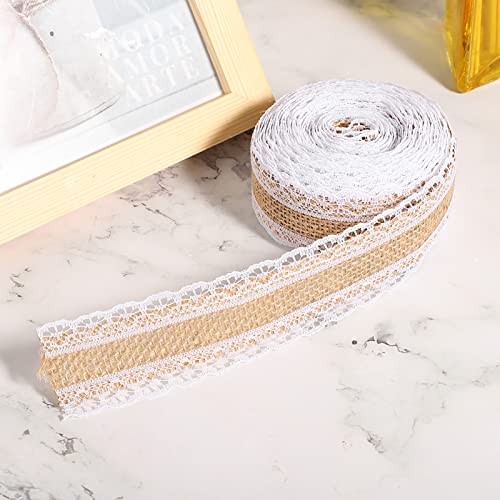 OVAQUIXI Spitzenwäsche Roll Exquisite DIY -Bastelband für Kleidung Dekoration Geschenkbox -hochwertige Umweltfreundliche Wäsche, Vintage Hochzeit und Partydekorationen (3) von OVAQUIXI