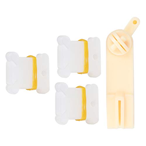 OVAQUIXI Stickereiener Organizer Set Langlebige Plastikspulen -Wickler -Maschine für Cross Stich Enthusiasten und DIY Handwerker von OVAQUIXI
