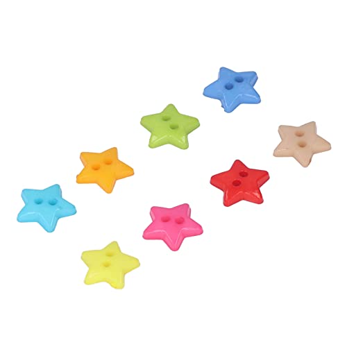 OVAQUIXI Süße Sternknöpfe 200pcs Exquisite Nähdekoration für DIY -Kunsthandwerk, Großartiges DIY -Accessoire OVAQUIXI Süße Sternknöpfe 200pcs Exquisite Nähdekoration für DIY -Kunsthandwerk, Großartiges DIY -Accessoire von OVAQUIXI