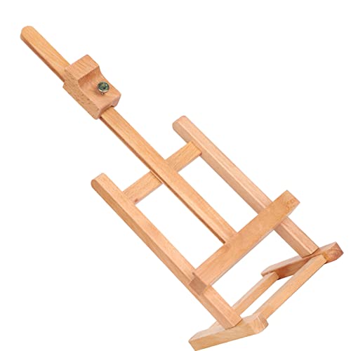 OVAQUIXI Tabletop Staffelei Einstellbare Buche Kleiner Desktop -Malerhalter Stand für Künstler, Studenten und Anfänger Desk Display Kunstversorgung OVAQUIXI Tabletop Staffelei Einstellbare Buche Kleiner Desktop -Malerhalter Stand für Künstler, Studenten und Anfänger Desk Display Kunstversorgung von OVAQUIXI