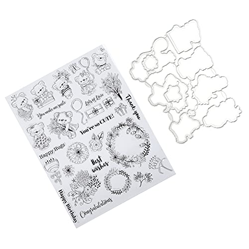 OVAQUIXI Transparent DIY Scrapbooking Form für Geburtstagskarten, Einfache Betrieb mit Messerform für Gravur, Geeignet für Fotoalben und Grußkarten, TPR -Material OVAQUIXI Transparent DIY Scrapbooking Form für Geburtstagskarten, Einfache Betrieb mit Messerform für Gravur, Geeignet für Fotoalben und Grußkarten, TPR -Material von OVAQUIXI