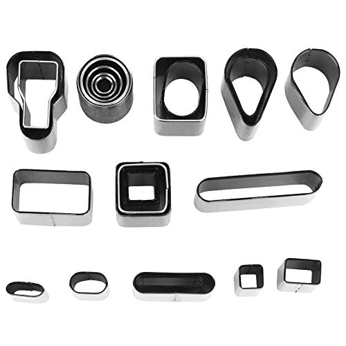 Premium Leder Punch Tool Set mit 24 Formen, Schnelles und Müheloses Lochschläfchen für die Herstellung von Mobiltelefonkoffer, Handpuncher für Lederhandwerksprofis und Amateure Premium Leder Punch Tool Set mit 24 Formen, Schnelles und Müheloses Lochschläfchen für die Herstellung von Mobiltelefonkoffer, Handpuncher für Lederhandwerksprofis und Amateure von OVAQUIXI