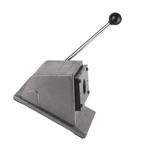 Redondo Edelstahl Edelstahl -Färwurmschneider für Papierleder -PVC -Karten, Hersteller von Langarmklappen für den Einfachen und Laboatbetrieb (25mm) von OVAQUIXI
