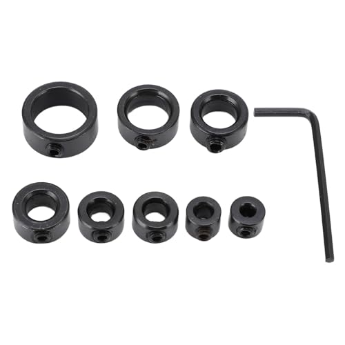 STOPS-Kragenset, 3 Mm 4 Mm 5 Mm 6 Mm 8 Mm 10 Mm 12 Mm 16 Mm Holzbearbeitungsring-Locator mit Allen-Schraubenschlüssel, um die Stops-Set-Screws 8pcs Festzulegen STOPS-Kragenset, 3 Mm 4 Mm 5 Mm 6 Mm 8 Mm 10 Mm 12 Mm 16 Mm Holzbearbeitungsring-Locator mit Allen-Schraubenschlüssel, um die Stops-Set-Screws 8pcs Festzulegen von OVAQUIXI