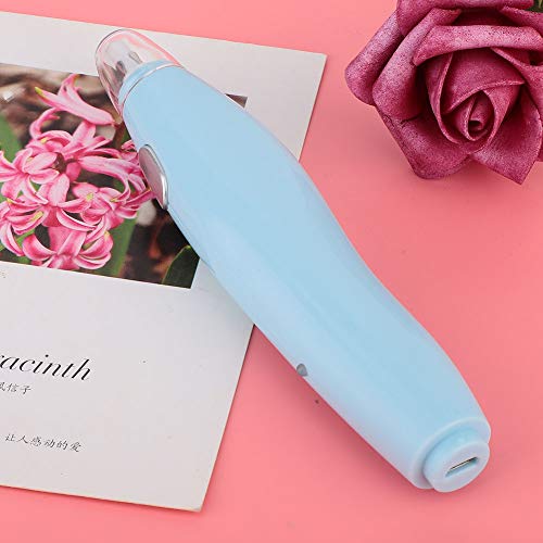 Tragbarer Elektrischer Radiergummi mit 16 Ersatzfüllungen - für das Schnelle und Genaue Löschen - Geeignet für Künstler und Lehrer Rosa, weiß, Blau (BLUE) von OVAQUIXI
