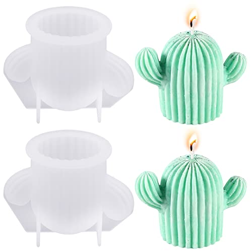 2 Stück Kaktus Kerzen Formen Silikon Tropische Pflanze Silikonformen Gießformen,3D Kaktus Kerzen Formen Silikon, Kerzenformen Silicon für DIY Handgemachte Seife Kuchen Dekoration Kerze Gießform 2 Stück Kaktus Kerzen Formen Silikon Tropische Pflanze Silikonformen Gießformen,3D Kaktus Kerzen Formen Silikon, Kerzenformen Silicon für DIY Handgemachte Seife Kuchen Dekoration Kerze Gießform von OVBOVA