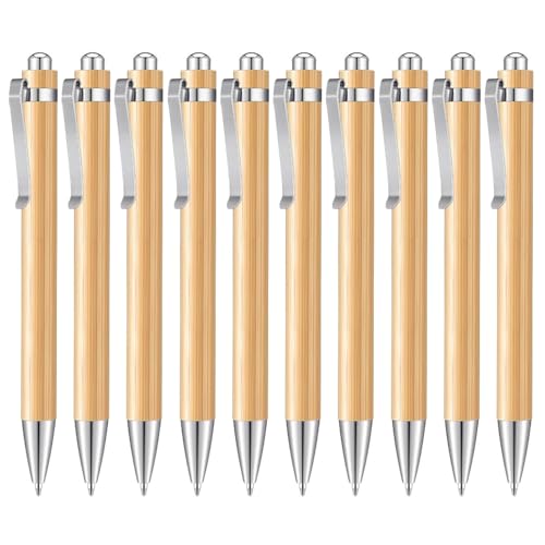 10 Stück Kugelschreiber, Drücken Sie Den Stift, Die Studien- Und Bürovorräte, Bambus -Kugelschreiber, Schreibwerkzeuge 10 Stück Kugelschreiber, Drücken Sie Den Stift, Die Studien- Und Bürovorräte, Bambus -Kugelschreiber, Schreibwerkzeuge von OVDGWC