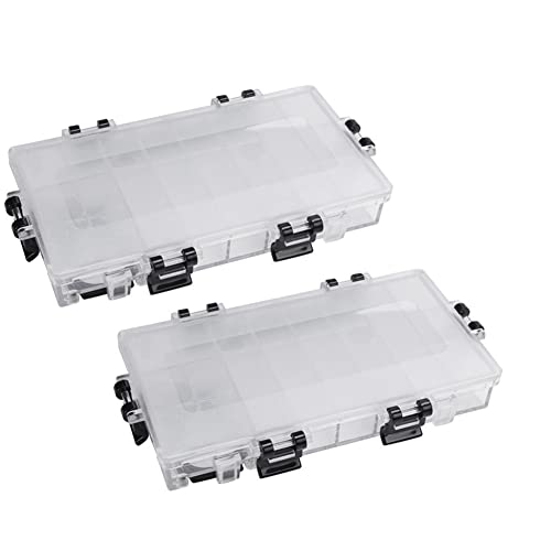 OVNSHVN 2-Teilige Farbpalettenbox 24 Well Luftdichte Aquarellfarben-Aufbewahrungsbehälter Stay Wet Paint Organizer von OVNSHVN