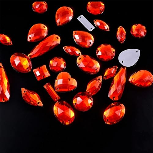 Strasssteine zum Aufnähen mit flacher Rückseite, Siamrot, rund, Acryl, zum Aufnähen, für Kleidung, Schuhe, Taschen, quadratisch, 14 mm, 50 Stück Strasssteine zum Aufnähen mit flacher Rückseite, Siamrot, rund, Acryl, zum Aufnähen, für Kleidung, Schuhe, Taschen, quadratisch, 14 mm, 50 Stück von OWEIEYEU