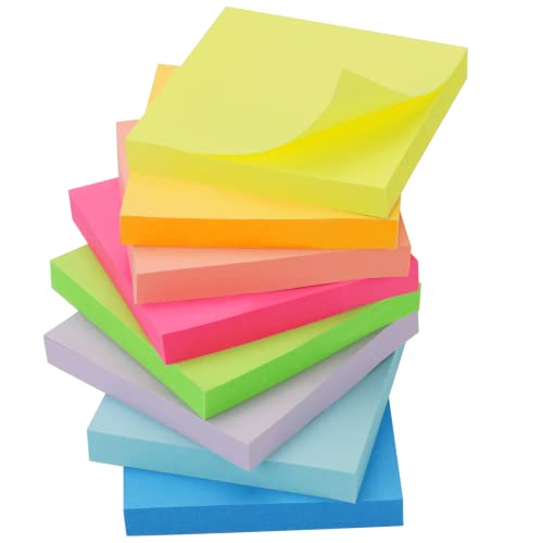 OWLKELA 800 Stück Sticky Notes, Haftnotizzettel, Haftnotizen zum Markieren und Hervorheben von Seiten, Schreibbar, Repositionierbar Fläche/Einheit von OWLKELA