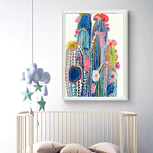 DIY 5D Diamant Malen nach Zahlen Kit, bunte Katze, komplette Bohrung Strasssteine Farbe mit Diamanten Kristall Diamant Kunst cactus DIY 5D Diamant Malen nach Zahlen Kit, bunte Katze, komplette Bohrung Strasssteine Farbe mit Diamanten Kristall Diamant Kunst cactus von OWN4B