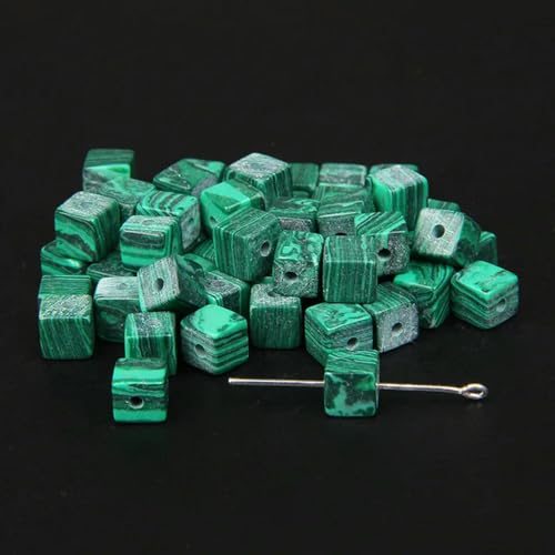 OWNPET Modefarben 4mm/6mm/8mm Quadratische Perlen Würfel Naturstein Lose Spacer Perlen DIY handgemachte Perlen für die Schmuckherstellung OWNPET Modefarben 4mm/6mm/8mm Quadratische Perlen Würfel Naturstein Lose Spacer Perlen DIY handgemachte Perlen für die Schmuckherstellung von OWNPET
