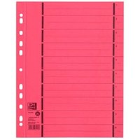 OXFORD Trennblätter 1-10 rot, 100 St. OXFORD Trennblätter 1-10 rot, 100 St. von OXFORD