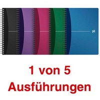 OXFORD Collegeblock Office Urban Spiralbuch liniert DIN A5 ohne Rand, 1 Block von OXFORD