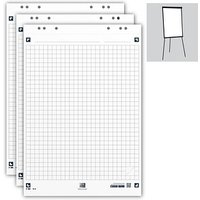 OXFORD Flipchart-Papier Smart Chart kariert 65,0 x 98,0 cm, 20 Blatt, 3 Blöcke von OXFORD