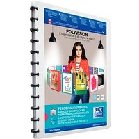 OXFORD Ringmappe vario-zipp weiß, 1 St. von OXFORD