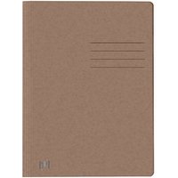 OXFORD Schnellhefter TOP FILE+ Karton braun DIN A4, 1 St. von OXFORD
