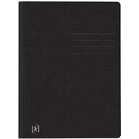OXFORD Schnellhefter TOP FILE+ Karton schwarz DIN A4, 1 St. von OXFORD