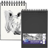 OXFORD Skizzenbuch Sketchbook DIN A4 blanko, schwarz Hardcover 50 Seiten OXFORD Skizzenbuch Sketchbook DIN A4 blanko, schwarz Hardcover 50 Seiten von OXFORD