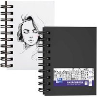 OXFORD Skizzenbuch Sketchbook DIN A6 blanko, schwarz Hardcover 80 Seiten OXFORD Skizzenbuch Sketchbook DIN A6 blanko, schwarz Hardcover 80 Seiten von OXFORD