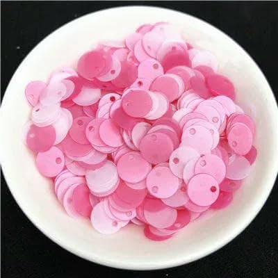 1 Packung, verschiedene Größen, 6 mm, 8 mm, 10 mm, flache, runde Pailletten, matte Glitzer-PVC-Pailletten für Damenbekleidungszubehör, Mattrosa L Pink, 6 mm, 400 Stück 1 Packung, verschiedene Größen, 6 mm, 8 mm, 10 mm, flache, runde Pailletten, matte Glitzer-PVC-Pailletten für Damenbekleidungszubehör, Mattrosa L Pink, 6 mm, 400 Stück von OXFYY