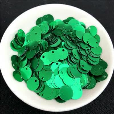 1 Packung, verschiedene Größen, 6 mm, 8 mm, 10 mm, flache, runde Pailletten, matte Glitzer-PVC-Pailletten für Damenbekleidungszubehör, matt, Dunkelgrün, 10 mm, 240 Stück 1 Packung, verschiedene Größen, 6 mm, 8 mm, 10 mm, flache, runde Pailletten, matte Glitzer-PVC-Pailletten für Damenbekleidungszubehör, matt, Dunkelgrün, 10 mm, 240 Stück von OXFYY