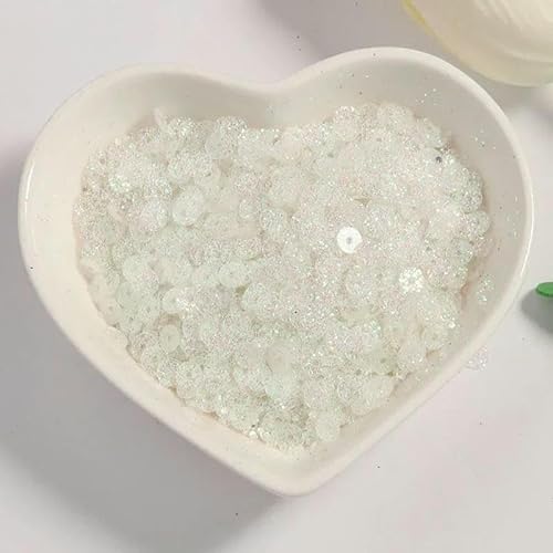 10 g/Packung, 4,0 mm, glitzernd, flach, rund, lose Pailletten mit Pailletten, zum Nähen, für Hochzeitsdekoration, Basteln, Scrapbook, DIY-Zubehör, st von OXFYY