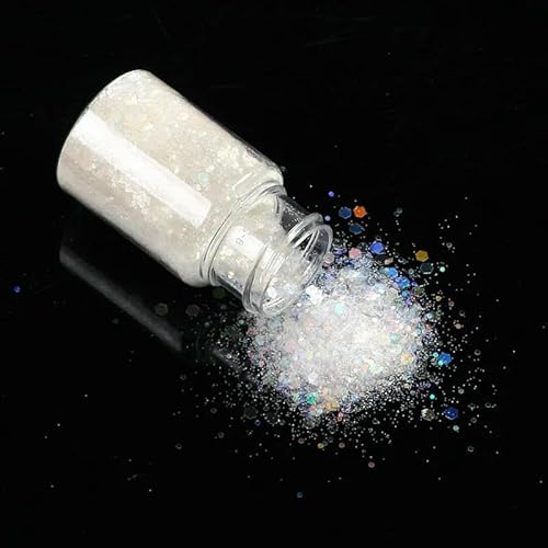 10 g/Packung Goldzwiebelpulver, Flash-Epoxidharz, Goldpulver, DIY-Paillettendekoration, Treibsand, handgefertigtes Heimhandwerk, keine Flaschen, A1 von OXFYY
