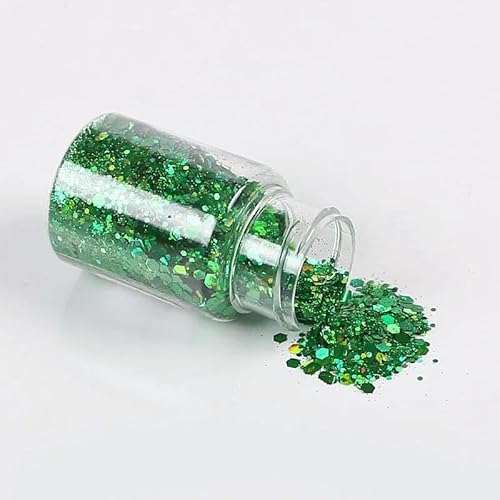 10 g/Packung Goldzwiebelpulver, Flash-Epoxidharz, Goldpulver, DIY-Paillettendekoration, Treibsand, handgefertigtes Heimhandwerk, keine Flaschen, A11 von OXFYY