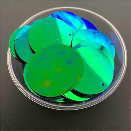 10 mm 15 mm 20 mm 25 mm 30 mm PVC, flache, runde, lose Pailletten, zum Nähen, für Hochzeiten, Bastelzubehör mit 1 seitlichem Loch, AB Schwarz 321, 15 mm, 180 Stück, 10 g von OXFYY