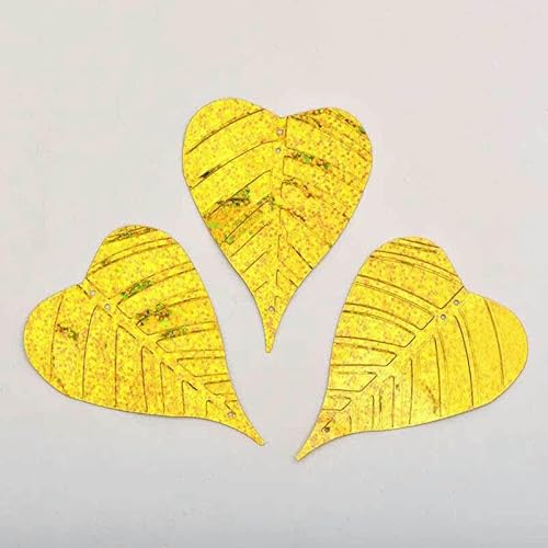100 g 75 x 50 mm Blatt-PVC-Nähen, große Pailletten, flache, Scrapbooking-Pailletten für Heimdekoration, DIY-Bastelarbeiten, 57 x 75 mm, Blattgold 100 g 75 x 50 mm Blatt-PVC-Nähen, große Pailletten, flache, Scrapbooking-Pailletten für Heimdekoration, DIY-Bastelarbeiten, 57 x 75 mm, Blattgold von OXFYY