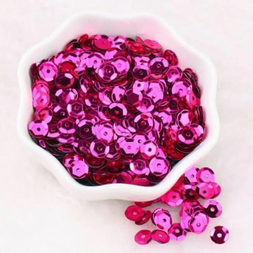 1000 Stück 6 mm große silberne Pailletten, gebogene Stücke, kreisförmige konkave Stücke, Perlenstücke, handgenähte DIY-Kleidungsaccessoires, YXOP11- 1000 Stück 6 mm große silberne Pailletten, gebogene Stücke, kreisförmige konkave Stücke, Perlenstücke, handgenähte DIY-Kleidungsaccessoires, YXOP11- von OXFYY