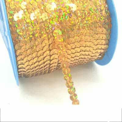 100yd/Rolle 6mm PET Runde flache vergoldete Pailletten Pailletten zum Basteln Nähen auf Stoff Zubehör Paillettenbesatz Scrapbooking DIY-Gold 610-6mm 100yd/Rolle 6mm PET Runde flache vergoldete Pailletten Pailletten zum Basteln Nähen auf Stoff Zubehör Paillettenbesatz Scrapbooking DIY-Gold 610-6mm von OXFYY