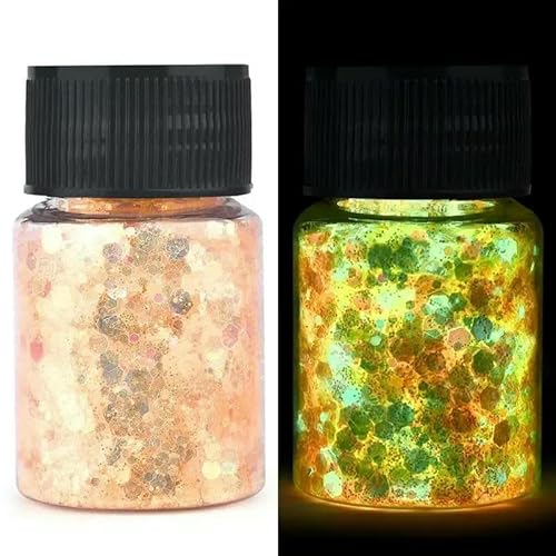 16-farbige leuchtende Pailletten, die im Dunkeln leuchten, glitzern für DIY-Epoxidformen, Schmuckzubehör, Nagelkunst, Basteln, Harzfüllung, Dekoration-16 16-farbige leuchtende Pailletten, die im Dunkeln leuchten, glitzern für DIY-Epoxidformen, Schmuckzubehör, Nagelkunst, Basteln, Harzfüllung, Dekoration-16 von OXFYY