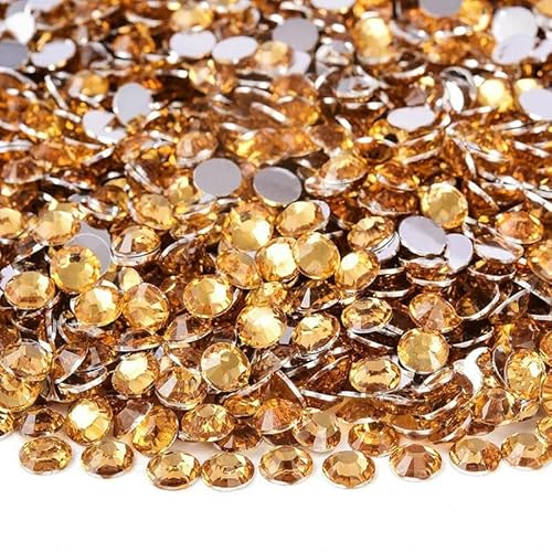2 mm – 6 mm, rund, nicht Hotfix, Glitzer, Bling, Maniküre-Strass, silberfarben, flache Rückseite, Harz-Strasssteine, zum Aufkleben, Perlen, Nailart, Nagel-Edelsteine, DIY, Topas, 4,0 mm, 2000 Stück 2 mm – 6 mm, rund, nicht Hotfix, Glitzer, Bling, Maniküre-Strass, silberfarben, flache Rückseite, Harz-Strasssteine, zum Aufkleben, Perlen, Nailart, Nagel-Edelsteine, DIY, Topas, 4,0 mm, 2000 Stück von OXFYY