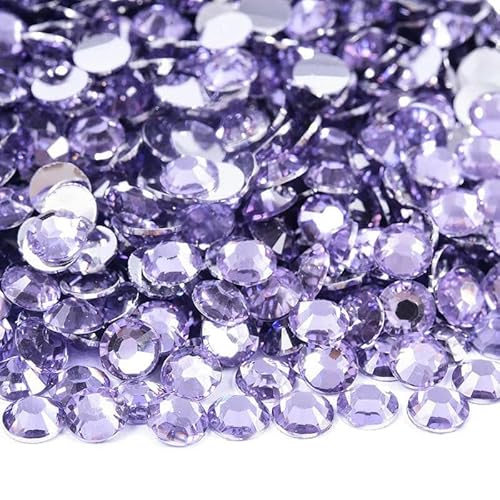 2 mm – 6 mm, rund, nicht Hotfix, Glitzer, Bling, Maniküre-Strass, silberfarben, flache Rückseite, Harz-Strasssteine, zum Aufkleben, Perlen, Nailart, Nagel-Edelsteine, DIY, heller Amethyst, 4,0 mm, 2 mm – 6 mm, rund, nicht Hotfix, Glitzer, Bling, Maniküre-Strass, silberfarben, flache Rückseite, Harz-Strasssteine, zum Aufkleben, Perlen, Nailart, Nagel-Edelsteine, DIY, heller Amethyst, 4,0 mm, von OXFYY
