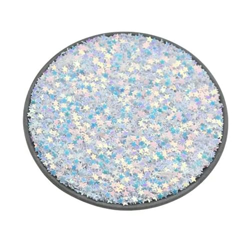 20 Gramm/Packung, 2,5 mm, Mini-Stern-Pailletten, geeignet für Nagelkunst, Hochzeitsdekoration, Konfetti, DIY-Bastelkleidung, Nähzubehör, Weiß, 2,5 mm (20 g) von OXFYY