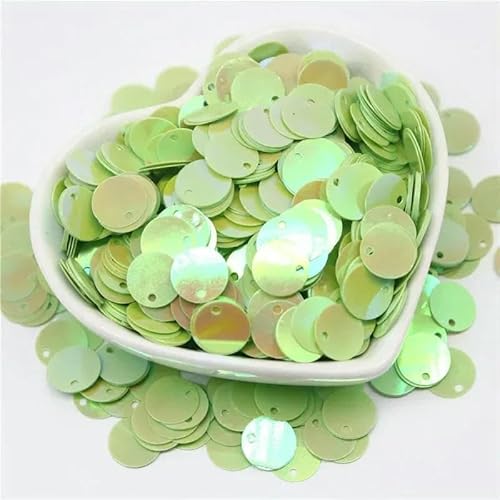 20 g/Los Pailletten 10/15/20/25/30 mm PVC, flach, rund, lose Pailletten, Pailletten zum Nähen, für Hochzeiten, Basteln, Zubehör, ab-grün, 20 mm, 20 Gramm, 180 Stück 20 g/Los Pailletten 10/15/20/25/30 mm PVC, flach, rund, lose Pailletten, Pailletten zum Nähen, für Hochzeiten, Basteln, Zubehör, ab-grün, 20 mm, 20 Gramm, 180 Stück von OXFYY