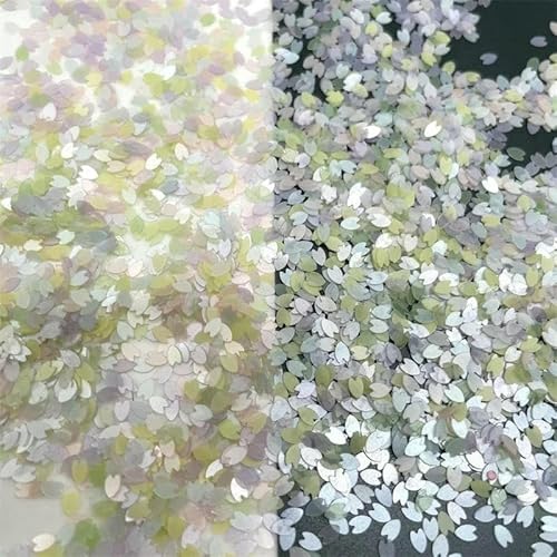 20 g 4,0 mm Oriental Cherry PET lose Pailletten Glitzer-Pailletten für Nail Art Maniküre/Nähen/Hochzeitsdekoration Konfetti - Alle Mischungen - 150 g von OXFYY