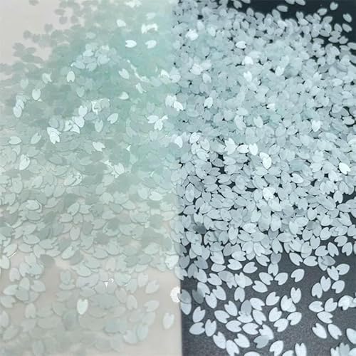 20 g 4,0 mm Oriental Cherry PET lose Pailletten Glitzer Pailletten für Nail Art Maniküre/Nähen/Hochzeitsdekoration Konfetti-Blau-150 g von OXFYY