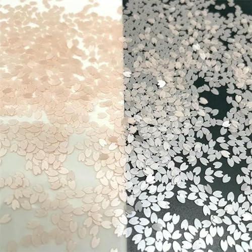 20 g 4,0 mm Oriental Cherry PET lose Pailletten Glitzer Pailletten für Nail Art Maniküre/Nähen/Hochzeitsdekoration Konfetti-Orange-150 g von OXFYY