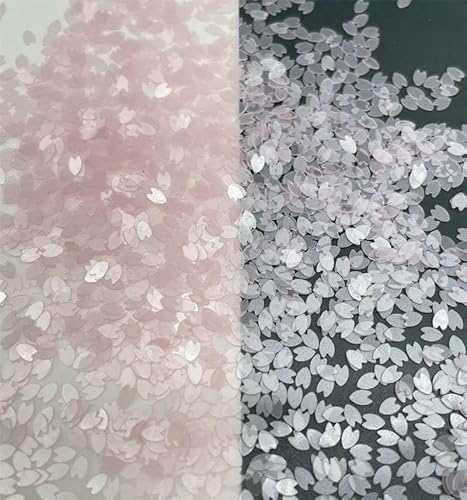 20 g 4,0 mm Oriental Cherry PET lose Pailletten Glitzer Pailletten für Nail Art Maniküre/Nähen/Hochzeitsdekoration Konfetti-Pink-20 g von OXFYY