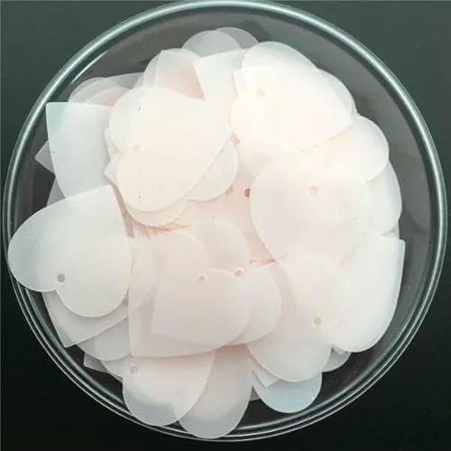 20 g mattes Rosa, lose Pailletten, zum Basteln, Nähen, für Damen-/Kinderbekleidung, DIY-Zubehör, Herz 20 g mattes Rosa, lose Pailletten, zum Basteln, Nähen, für Damen-/Kinderbekleidung, DIY-Zubehör, Herz von OXFYY