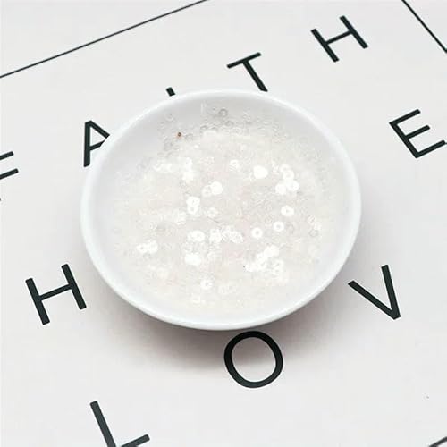 20 g runde, flache, lose Pailletten für handgenähte Brautkleider, Kleider, Schuhe und Hüte, DIY-Zubehör, Dekoration, PVC-Perlen, 3–6 mm, transparent, 20 g – 4,0 mm, 20 g, 4000 Stück 20 g runde, flache, lose Pailletten für handgenähte Brautkleider, Kleider, Schuhe und Hüte, DIY-Zubehör, Dekoration, PVC-Perlen, 3–6 mm, transparent, 20 g – 4,0 mm, 20 g, 4000 Stück von OXFYY