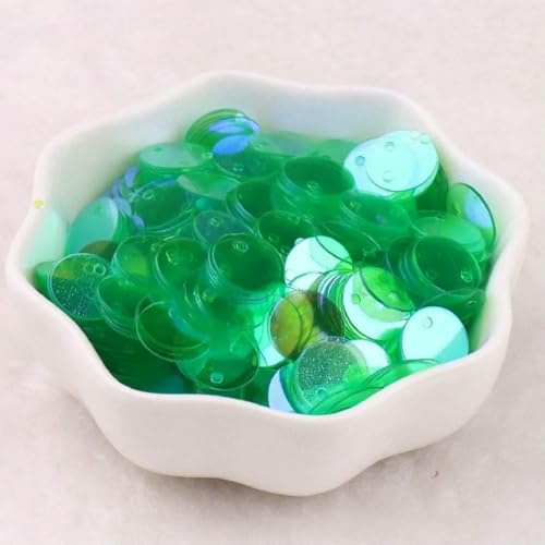 288 Stück 10 mm Pailletten, flache runde Pailletten, PVC, Nähen, Hochzeit, Basteln, DIY, handgefertigte Kleidungsstücke, Zubehör-BKLP15-10 mm, 288 Stück von OXFYY