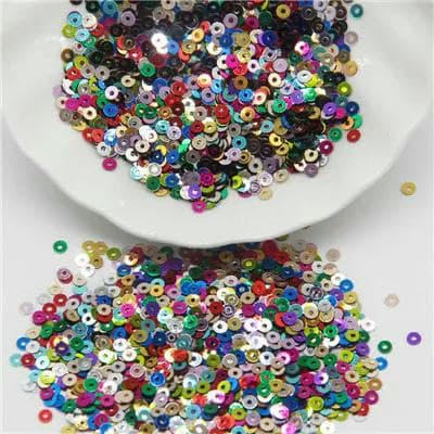 3,0 mm, 4,0 mm, 5 mm, 6 mm, Pailletten, flach, rund, lose Pailletten, Basteln, Nähen, Kleidung, Dekoration, DIY-Zubehör, Mix, 3,0 mm, 3000 Stück 3,0 mm, 4,0 mm, 5 mm, 6 mm, Pailletten, flach, rund, lose Pailletten, Basteln, Nähen, Kleidung, Dekoration, DIY-Zubehör, Mix, 3,0 mm, 3000 Stück von OXFYY