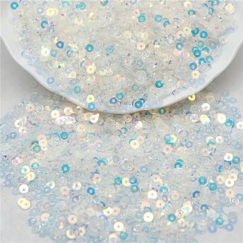 3,0 mm, 4,0 mm, 5 mm, 6 mm, transparente Kristall-Paillettenbecher, flache, runde, lose PVC-Pailletten für handgefertigtes Nähzubehör zum Selbermachen, 10 g – 3,0 mm, fr tsbu-10 g 3,0 mm, 4,0 mm, 5 mm, 6 mm, transparente Kristall-Paillettenbecher, flache, runde, lose PVC-Pailletten für handgefertigtes Nähzubehör zum Selbermachen, 10 g – 3,0 mm, fr tsbu-10 g von OXFYY