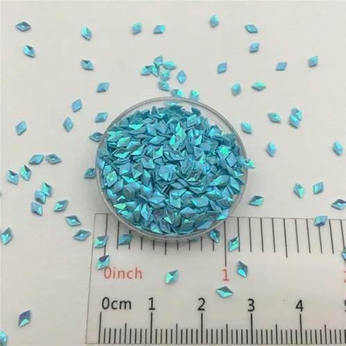 30 g 2 x 4,0 mm 3D-Rhombus-Pailletten, Glitzer-Pailletten für DIY-Nagelkunst, Basteln, Hochzeitsdekoration, Konfetti-AB Blau-30 g 30 g 2 x 4,0 mm 3D-Rhombus-Pailletten, Glitzer-Pailletten für DIY-Nagelkunst, Basteln, Hochzeitsdekoration, Konfetti-AB Blau-30 g von OXFYY