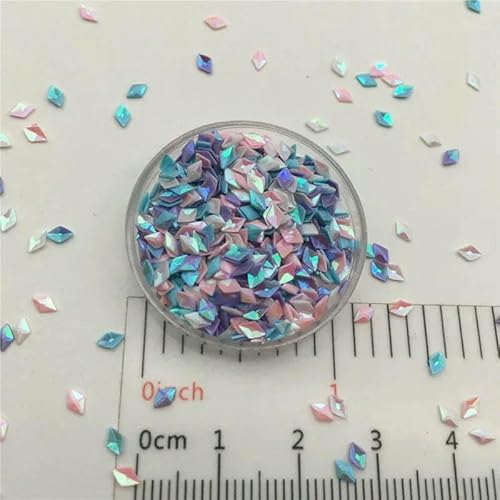 30 g 2 x 4,0 mm 3D-Rhombus-Pailletten, Glitzer-Pailletten für DIY-Nagelkunst, Basteln, Hochzeitsdekoration, Konfetti – Pink Blau Pur – 30 g 30 g 2 x 4,0 mm 3D-Rhombus-Pailletten, Glitzer-Pailletten für DIY-Nagelkunst, Basteln, Hochzeitsdekoration, Konfetti – Pink Blau Pur – 30 g von OXFYY