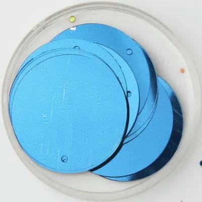 30 mm Pailletten zum Basteln, große runde Pailletten mit 1 Seitenloch, DIY-Nähzubehör, Dunkelblau, 30 mm, 10 g, 40 Stück 30 mm Pailletten zum Basteln, große runde Pailletten mit 1 Seitenloch, DIY-Nähzubehör, Dunkelblau, 30 mm, 10 g, 40 Stück von OXFYY